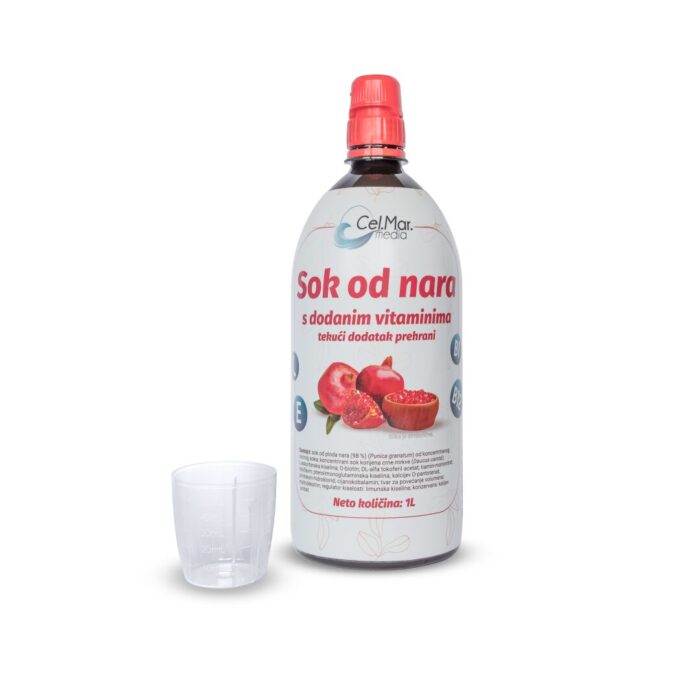 sok od nara s dodanim vitaminima 1 prazna casa